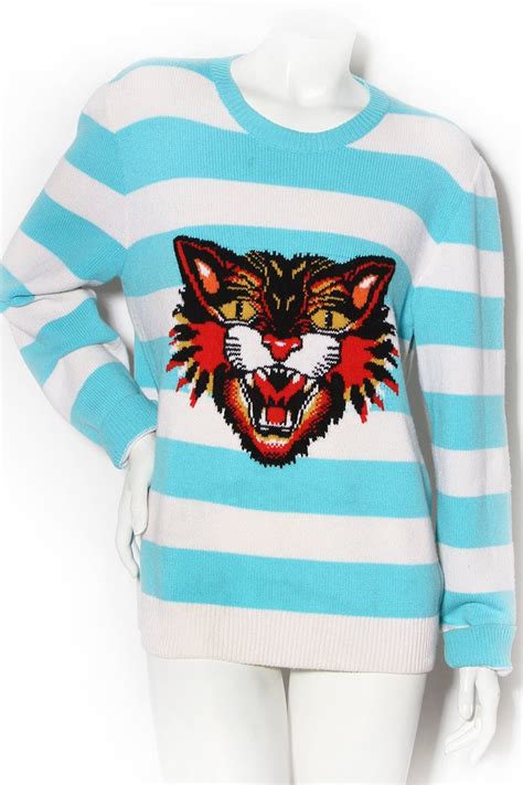 angry cat gucci blue stripe|Angry Cat.